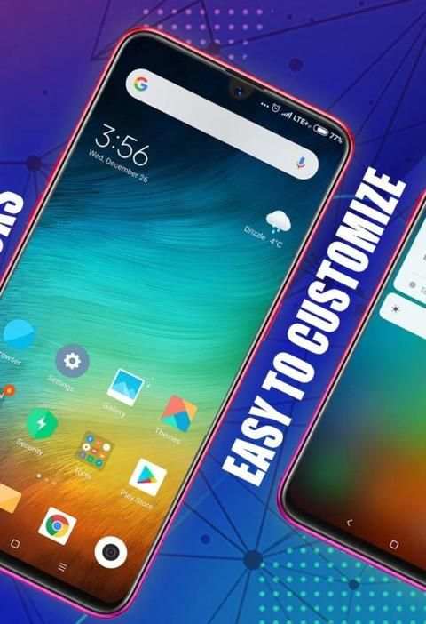 Xiaomi Redmi Note 7 Launcher, Mi Note 7 Pro theme screenshot 2