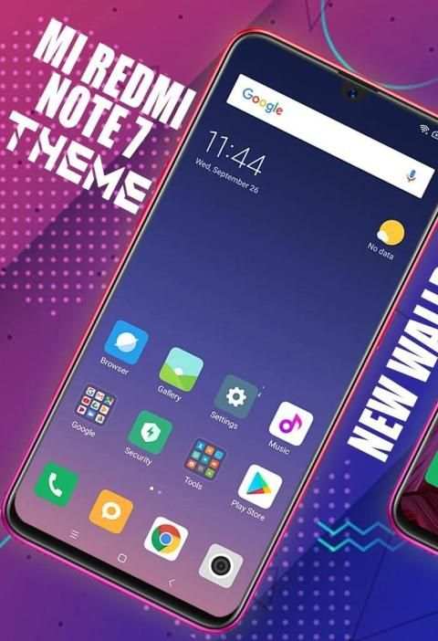 Xiaomi Redmi Note 7 Launcher, Mi Note 7 Pro theme screenshot 4