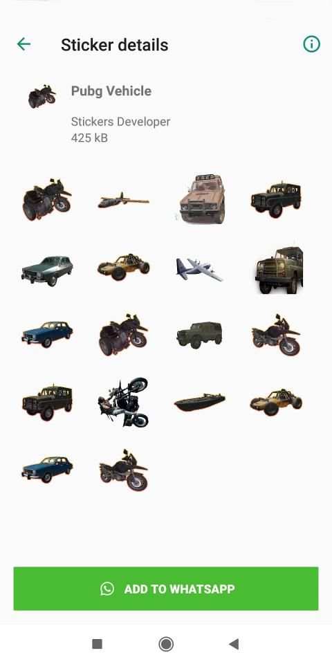 PUBG WAStickers screenshot 1