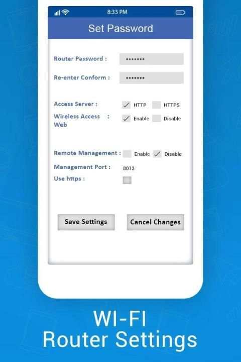 All WiFi Router Settings स्क्रीनशॉट 3