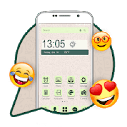 ikon Launcher theme for Whatsapp