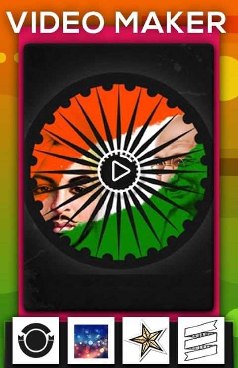 15 August Video Maker स्क्रीनशॉट 4