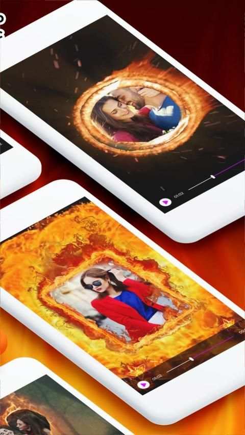 Fire Magical Video Maker With Music स्क्रीनशॉट 2