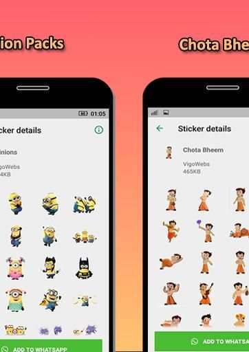 Cartoon Stickers screenshot 2