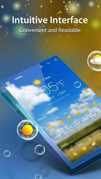 Prakiraan cuaca lokal screenshot 2