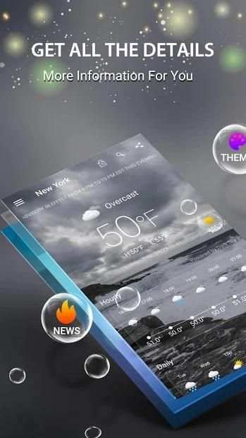 Prakiraan cuaca lokal screenshot 1