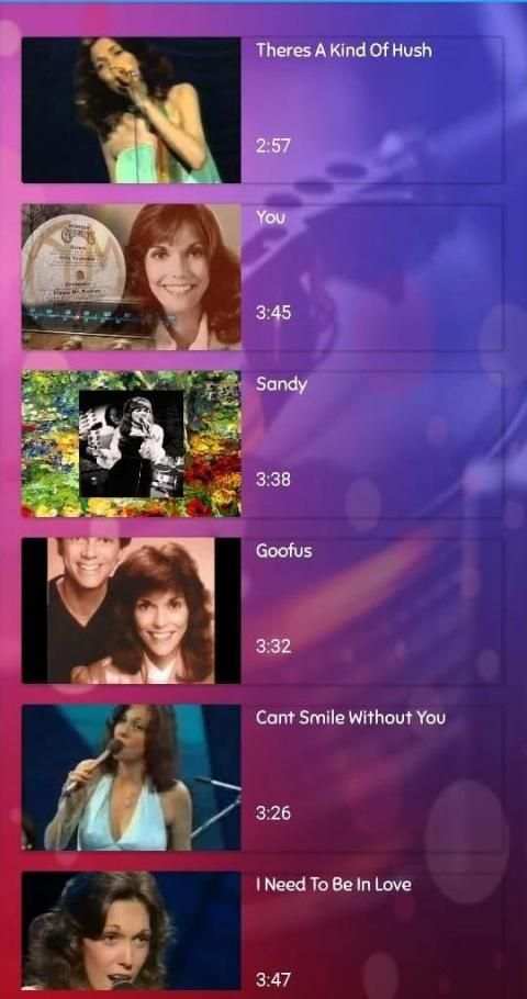 Carpenter Full Song Videos screenshot 2