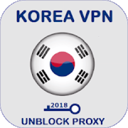 Korea VPN Free - Unlimited &amp; Fast Security Proxy आइकन