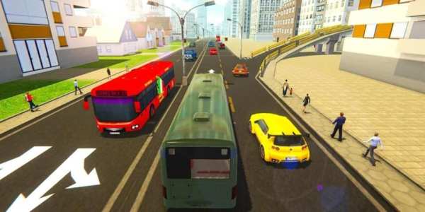 Coach Bus Driving Simulator 2019 screenshot 1