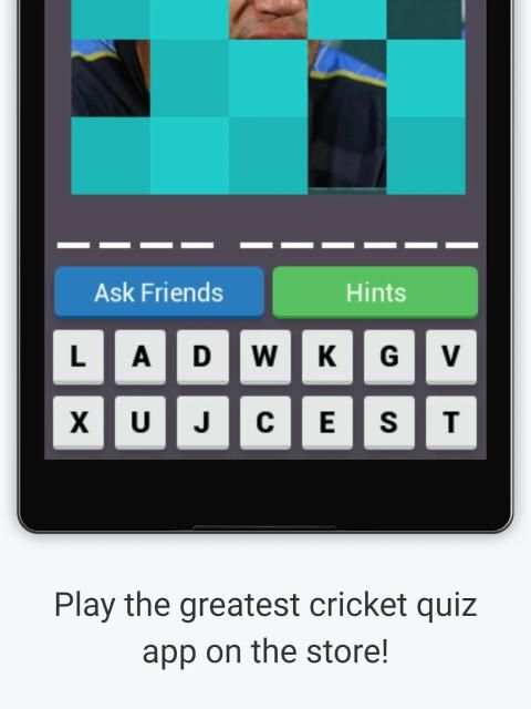 Cricket Quiz Games - Guess The Cricketer Trivia screenshot 7