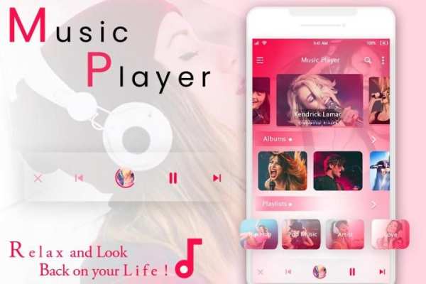 Music Player 2019 & Mp3 Player स्क्रीनशॉट 5