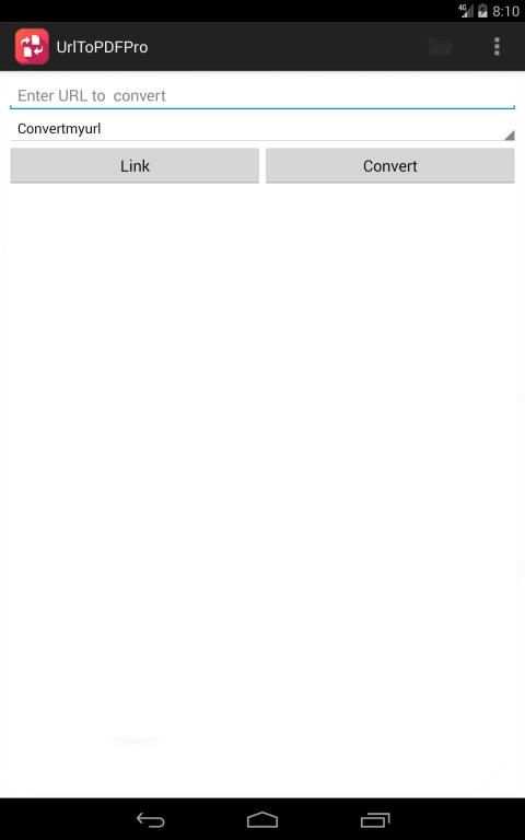 UrlToPDF स्क्रीनशॉट 5