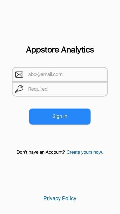 Apple App Analytics स्क्रीनशॉट 1