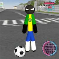 Stickman rope Hero Soccer Kick Crime Simulator