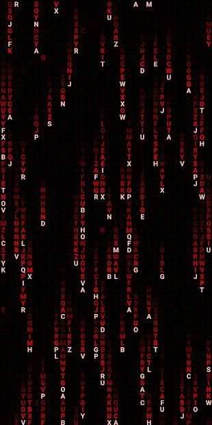 Matrix screensaver स्क्रीनशॉट 1