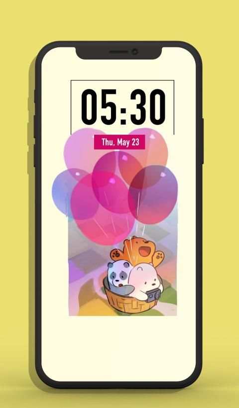 Cute bear wallpaper offline screenshot 1