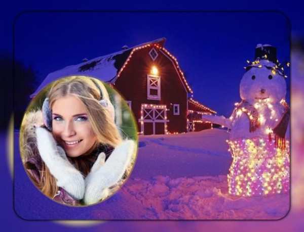 Snowfall Best Photo Frames Editor screenshot 2