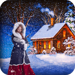 ikon Snowfall Best Photo Frames Editor