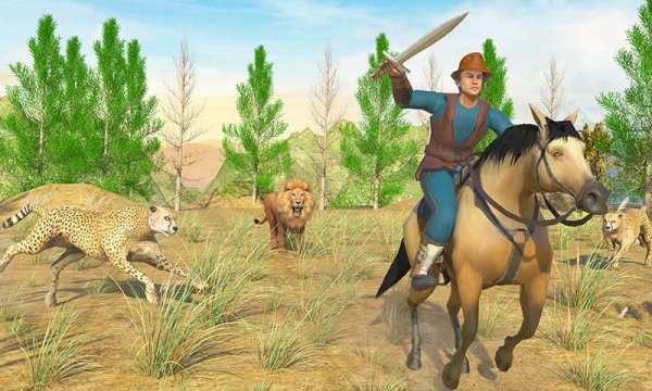 Sniper Hunt Counter Safari Attack screenshot 2