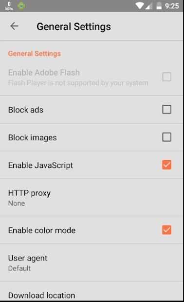 Browser 4G screenshot 3