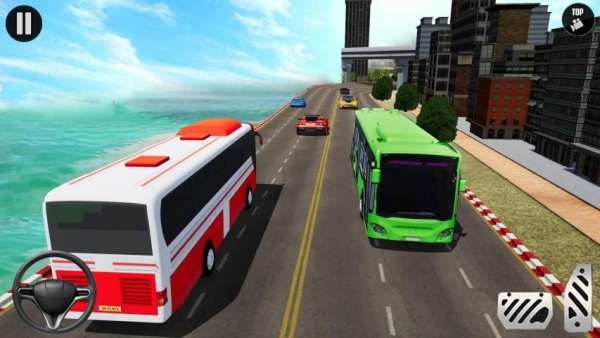 Tourist City Coach Bus Driving Simulator screenshot 2