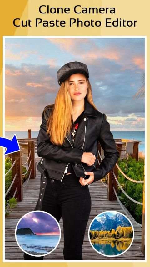 Clone Camera - Cut Past Photo Editor screenshot 3