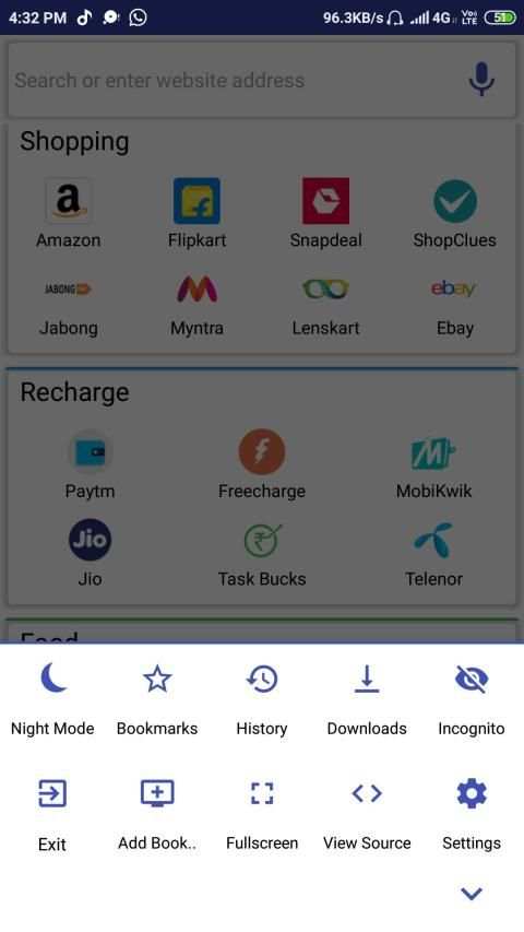 U Browser स्क्रीनशॉट 2