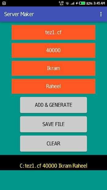 Server Maker (Cccam to cfg) स्क्रीनशॉट 1