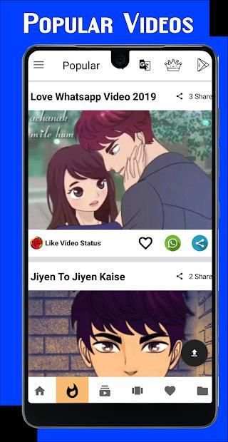 Like Video Status - Whatsapp Video Status 30 Sec. screenshot 1