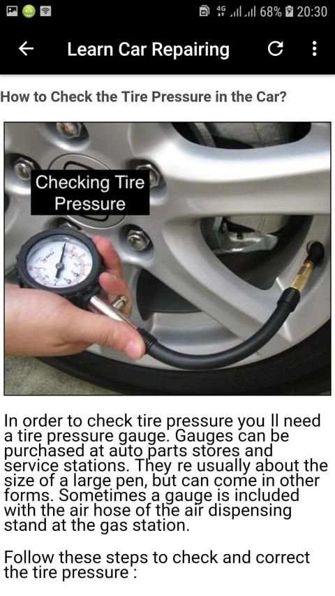 Learn Car Repairing Offline screenshot 11