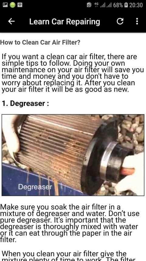Learn Car Repairing Offline screenshot 3