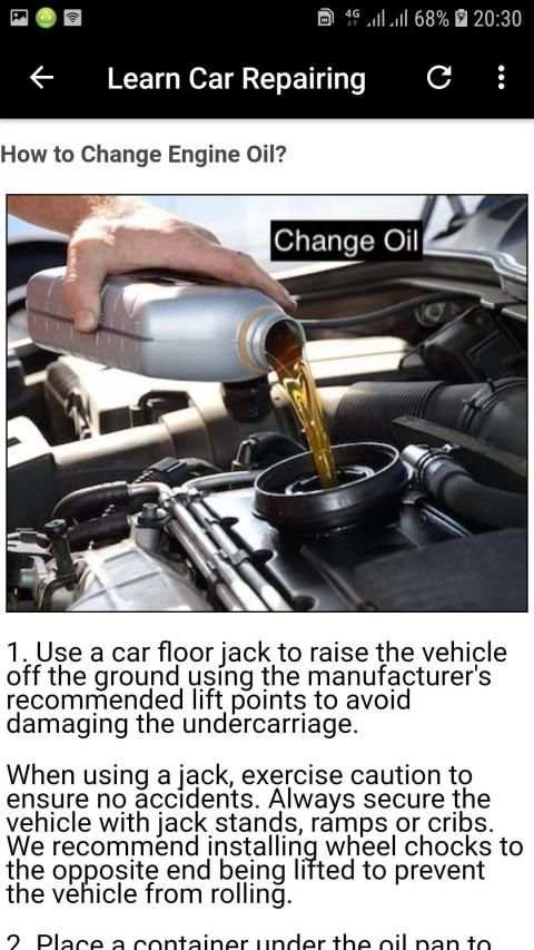 Learn Car Repairing Offline screenshot 7