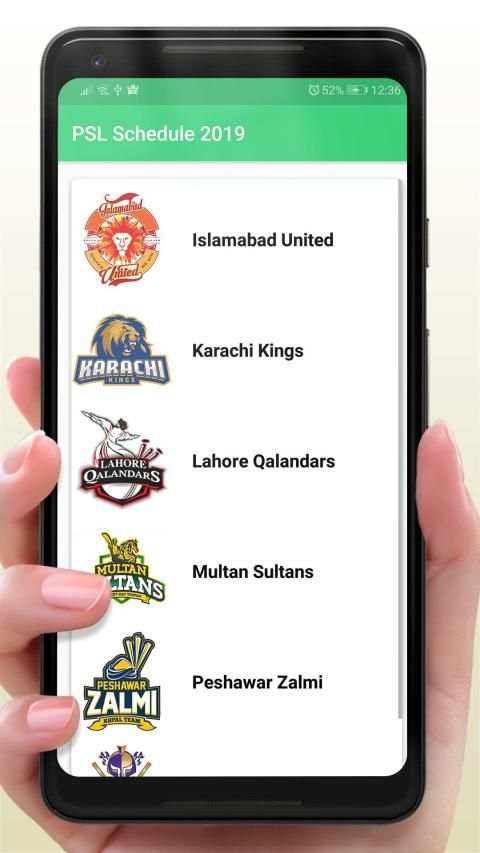 PSL 2019 Fixture : Pakistan Super League Schedule screenshot 2