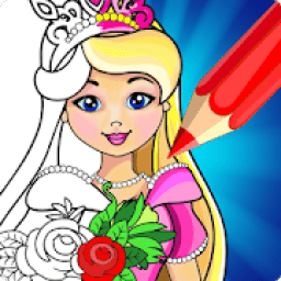 Princess Coloring Book Games आइकन