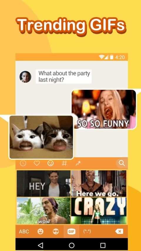 Emoji Keyboard - Cute Emoji,GIF, Sticker, Emoticon screenshot 5
