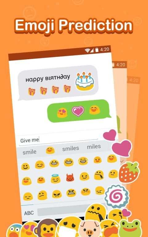 Emoji Keyboard - Cute Emoji,GIF, Sticker, Emoticon screenshot 1