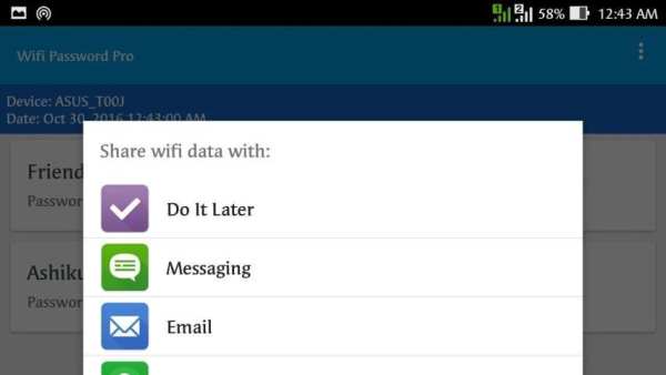 Wifi Password Pro (Recovery) screenshot 2