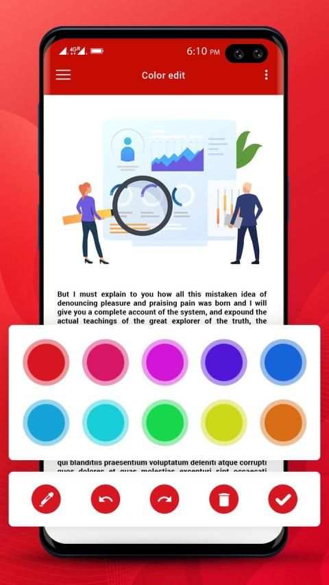 PDF Reader & Editor App screenshot 2