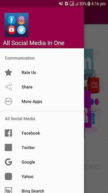 Social Media screenshot 1