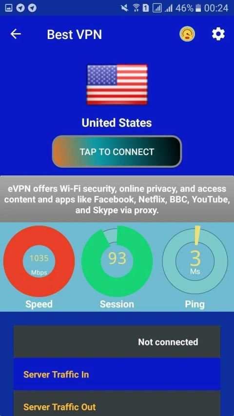 Best VPN - Free & Fast VPN Service 2 تصوير الشاشة
