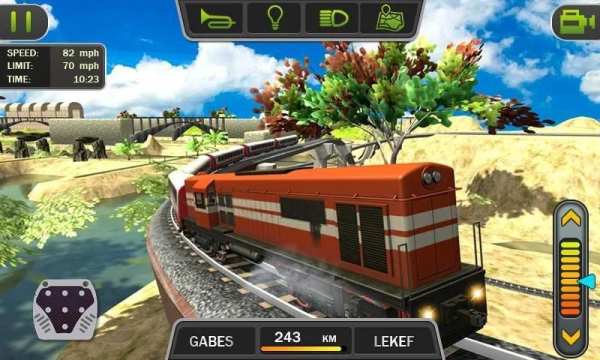 Train Driving Simulator 2019 - Free Train Games स्क्रीनशॉट 3