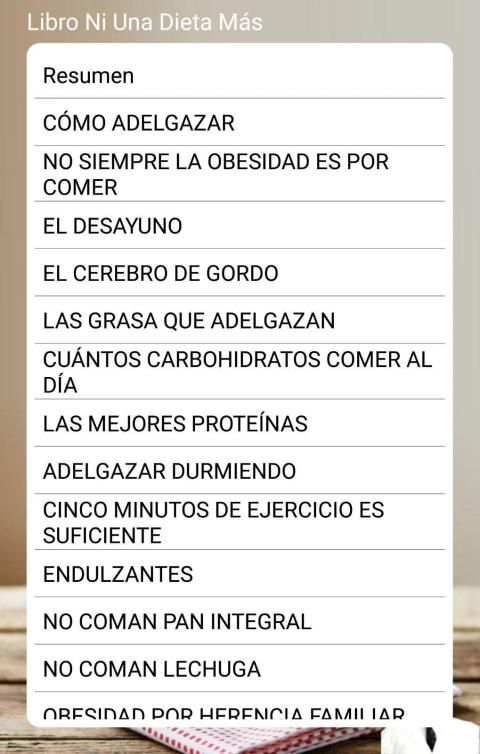 Ni Una Dieta Mas screenshot 5