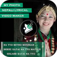Nepali Lyrical Video Status Maker With Photo Song on 9Apps