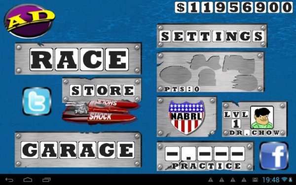 Drag Racing Boats screenshot 1