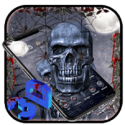 ikon 3D Skull Parallax Launcher Theme ‎*