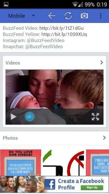Multi for Facebook screenshot 1