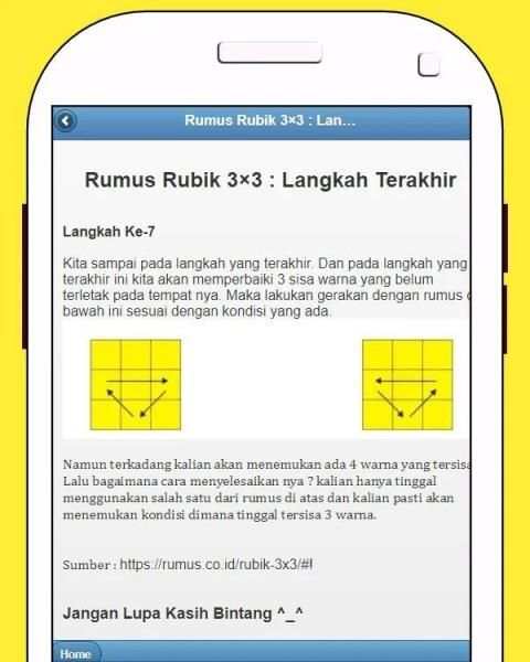 Rumus Rubik Lengkap Terbaru скриншот 1
