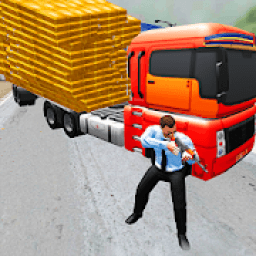 Gold Transport Truck Driver Hijack Rescue Mission icon