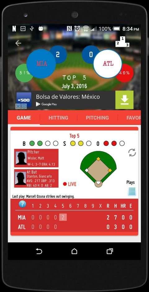 ScoreBox - MLB Baseball Stats screenshot 7