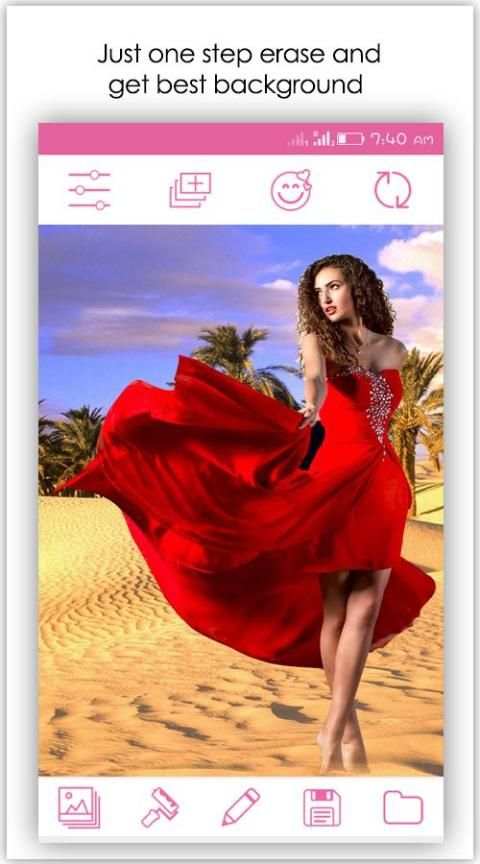 Erase Photo Background Changer स्क्रीनशॉट 1